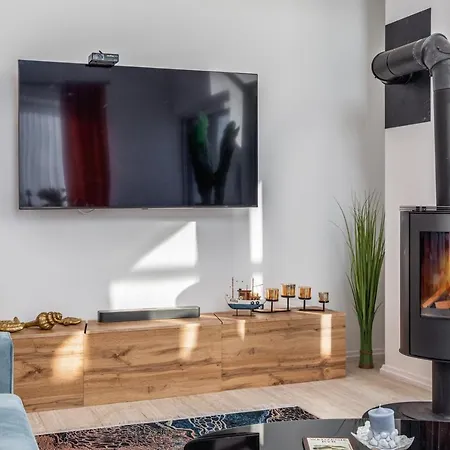Сasa de vacaciones Holiday House Przystan Baltic With Private Sauna & Jacuzzi By Renters Prestige Zastan